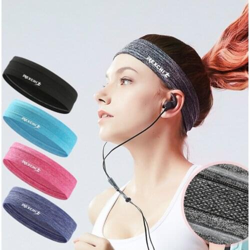 Sports Headband for Men Women Silicone Sweat Guide with Headscarf for Forehead Protection Running Gym Yoga Beam Exercise