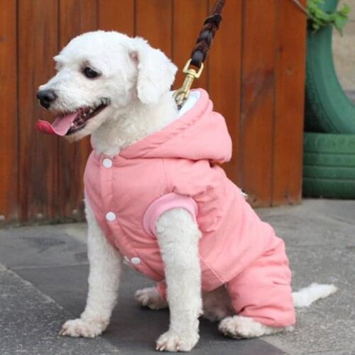 Warm Dog Clothes For Small Dog Windproof Winter Pet Dog Coat Jacket Padded Clothes Puppy Outfit Vest Yorkie Chihuahua Clothes