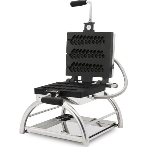 Rotary snack food 3 pcs tree shape bakery equipment commercial electric stick waffle maker with factory price