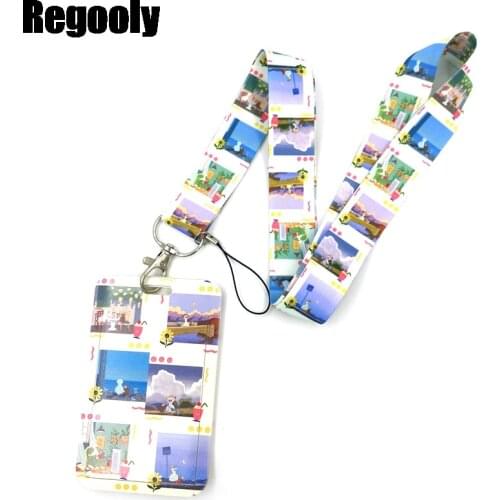 Funny Goose Key lanyard Car KeyChain ID Card Pass Gym Mobile Phone Badge Kids Key Ring Holder Jewelry Decorations