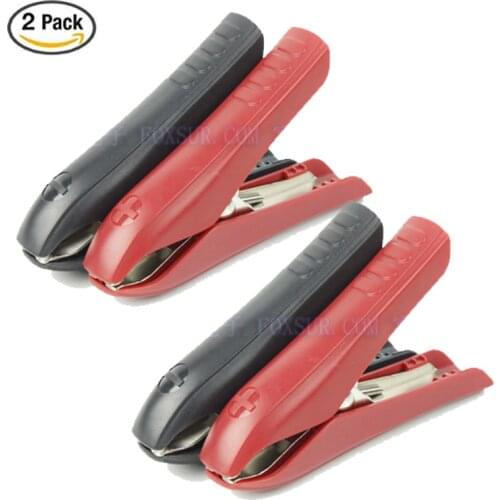 4PCS Battery Charger Alligator clip, car battery clip, Battery Clamp, 100A, Test Clamp CONNECTOR, DC Power Supply Clip 100mm