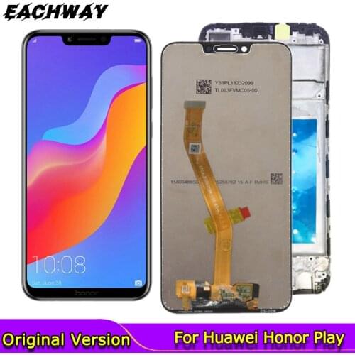 Huawei Honor Play COR-L29 LCD Display Touch Screen Digitizer Assembly For Huawei Honor Play LCD With Frame Screen Replacement