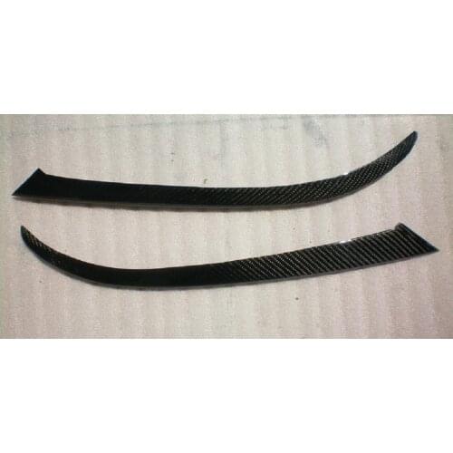 Carbon Fiber Headlight Cover Eyelid Eyebrow for 2005-2008 Ford Focus MK2