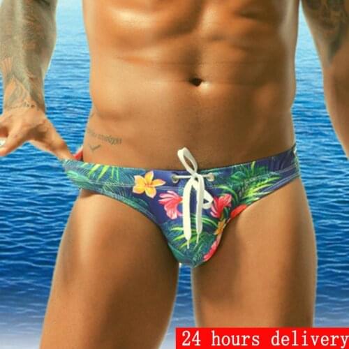 JU QIAN Men's Briefs With Print