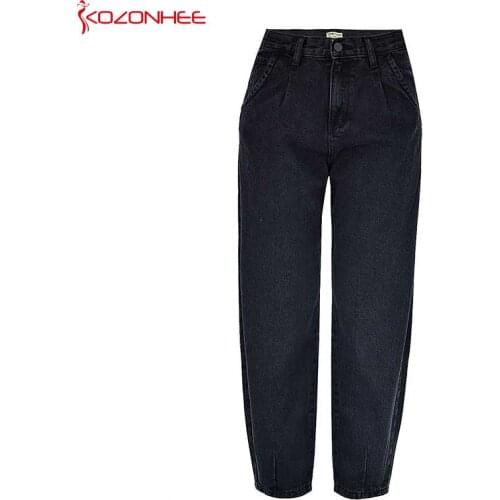 Kozonhee Women's Trousers Harem Pants
