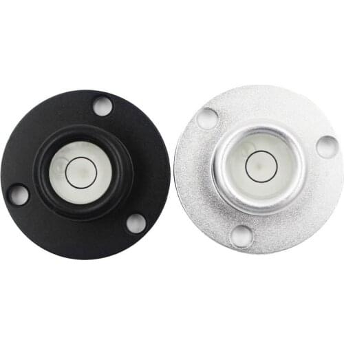 DIA40*22*14mm Aluminum shell Alloy metal shall spirit level bubble Bubble levels with Mounting Holes