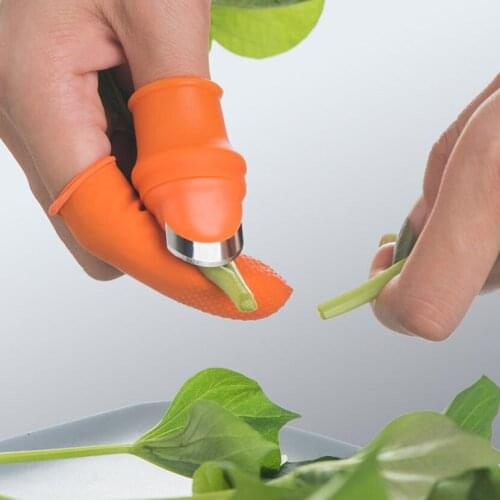 Steel knife Disposable Gloves Latex Food Gloves Universal Household Garden Clean Gloves Home Clean Rubber Non-slip Finger cover