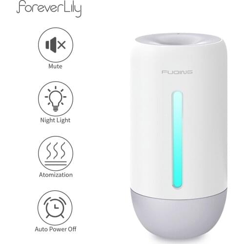 Portable Humidifier USB Ultrasonic Ultrasonic Air Mist Humidificador Cool Mist Maker LED Light Heavy Fog Air Humidifier Purifier