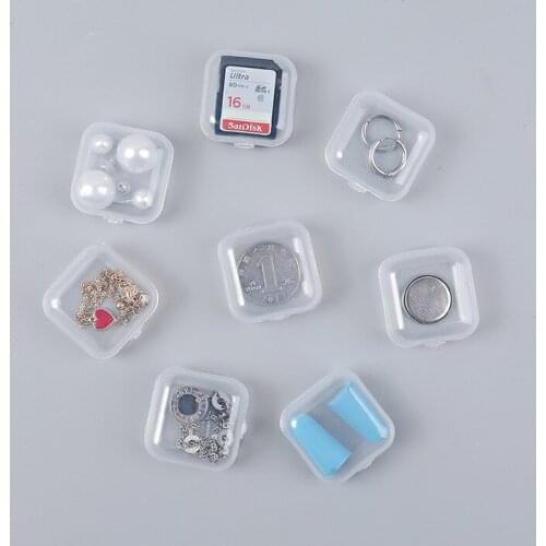 10pcs/set Portable Womens Mini Jewelry Box Organizer Case Multifunction Jewelry Packaging Box Travel Accessories