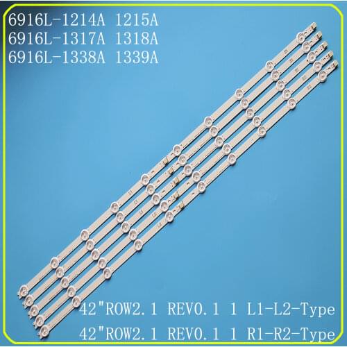 New 10pcs LED Backlight Bar Lc420due 42la620v 42ln540v 42la615v 6916l-1412a 6916l-1413a 6916l-1414a 6916l-1415a for 42 Inch TV