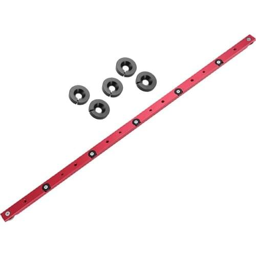 300-880mm Aluminium alloy T-tracks Model T slot and Standard Miter Track Stop Woodworking Tool for workbench Router Table