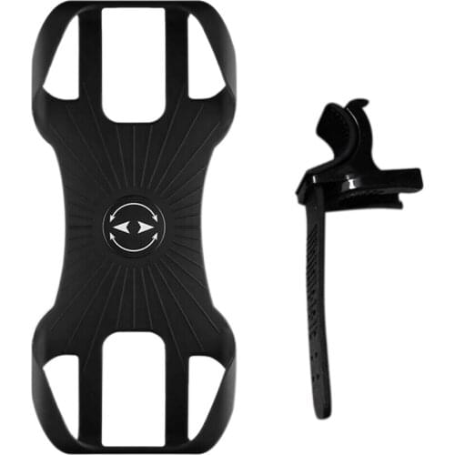 Bike Phone Holder Bicycle Handle Mounted 360 Degrees Rotating Mobile Phone Bracket Cradle