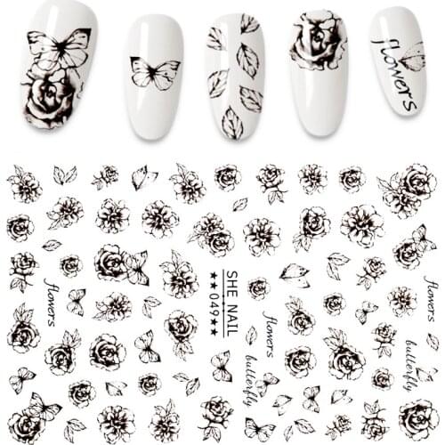 1PC Nail Sticker Decals Fruit Design Nail Art Decorations Stickers Manicure Accessories