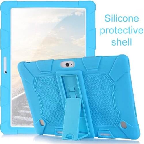 10 Inch Protective Cover Universal Cover 10.1 Inch Protective Cover Bracket Shell Self-Contained Silicone Computer Tablet C B9O2