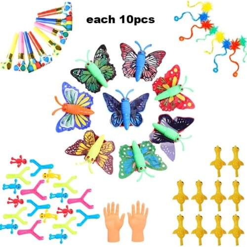 10Pcs/Lot BoysGirls Birthday Party Favors Gift For Kids Party Toy Party Small Gift Pinata Filler Childrens Favorite Party Favor