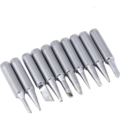 Lead-free Solder Iron Tips 900M-T 100% Brand New For 936 SAIKE ATTEN AOYUE KADA YIHUA Soldering Rework Station Iron Tsui