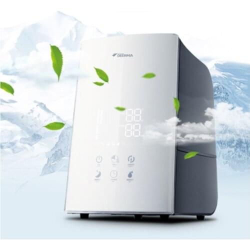 Household Anion Air Humidifier Car Home Touch Control Air Purifier LCD Display humidificador Machine Oxygen Bar DEM-F748