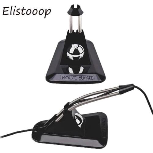 Mouse Cable Holder Mouse Bungee Cord Clip Flexible Wire USB Cabl Organizer Wire Winder Desktop Management for CS CF LOL Games