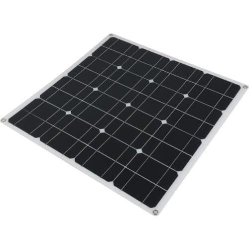 Dual USB Output Solar Panel 150WMono Solar Panel Cell with 10/20/30/40/50A Controller for Car Yacht 18V Battery Boat Charger New
