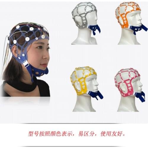 EEG Topographer Hat Rubber Band Hat Disc Electrode Cap EEG Electrode Fixed Cap EEG Accessories