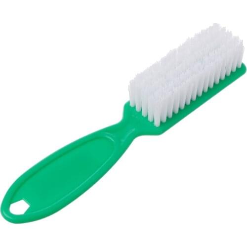 Nail Dust Scrub Nail Plastic Brush For File Manicure Pedicure Tool Dust Cleaning