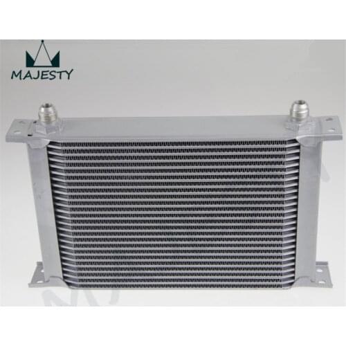 OIL COOLER - 25 ROW ENGINE OIL COOLER - 3/4"UNF16 AN-8 - ALUMINIUM OIL COOLER