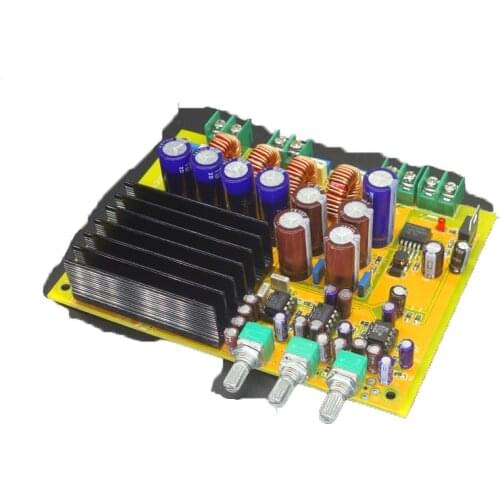 KYYSLB AD827 Home Audio Power Amplifier Board 300W+150W+150W TAS5630 2.1-channel Class-D Digital Amplifier Board Subwoofer Board