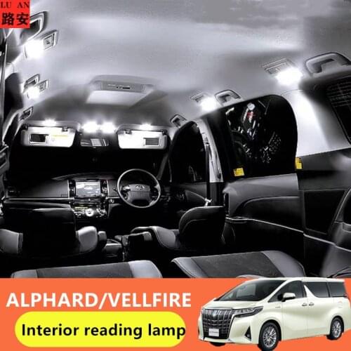 Suitable for 15-21 years Toyota alphard Vellfire 30 series indoor ceiling lamp ceiling led reading lamp