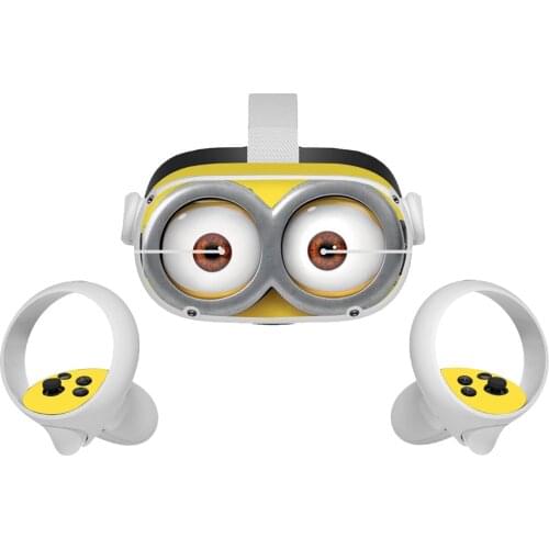 Suitable for Oculus Quest 2 generation glasses stickers virtual reality helmet steamVR game stickers oculus skin