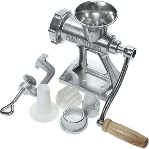 Manual Heavy Duty Meat Grinder Cast Iron Table Hand Crank Mincer for Irrigating Sausage for Making Noodles Milling Powder tool