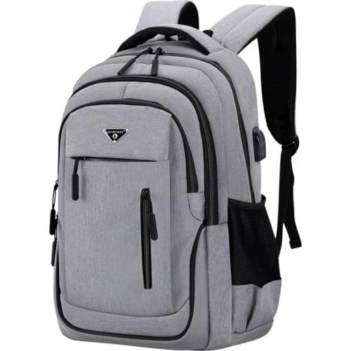 Men USB Charging Laptop Backpack 15.6inch Multifunctional High School College Student Backpack Male Travel Business Bag pack