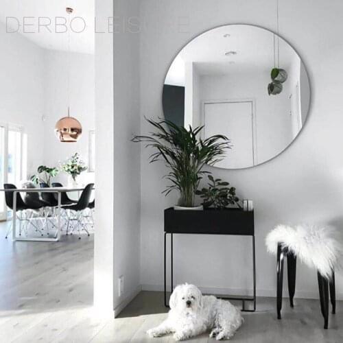 Modern Classic Design Fashion Popular Loft Metal Round Wall mounted decorative round mirror, Classic Creative design mirror 1PC