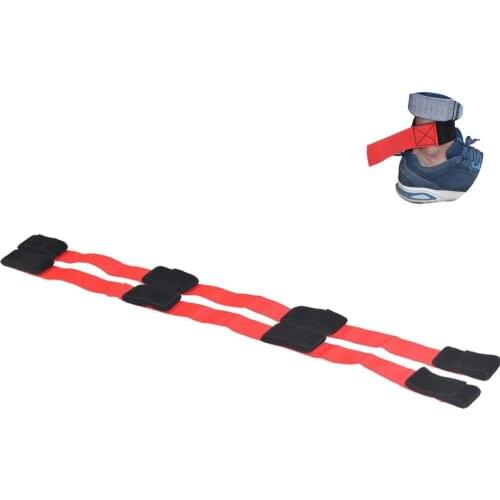 2PCS Giants Footsteps Trams Fastening Tape Canvas Sturdy Leggings Straps Outdoor Team Games Training Equipment Dropship