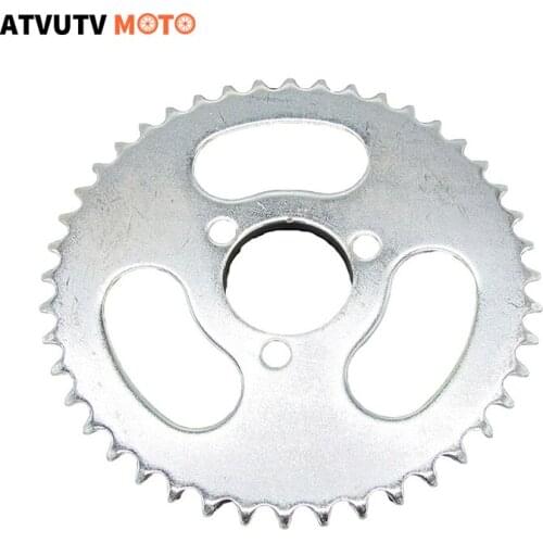 T8F 44T 29mm Inner Diameter 44 Tooth Rear Chain Sprocket plate For 47cc 49cc Pocket Bike Mini Moto Quad ATV Scooter