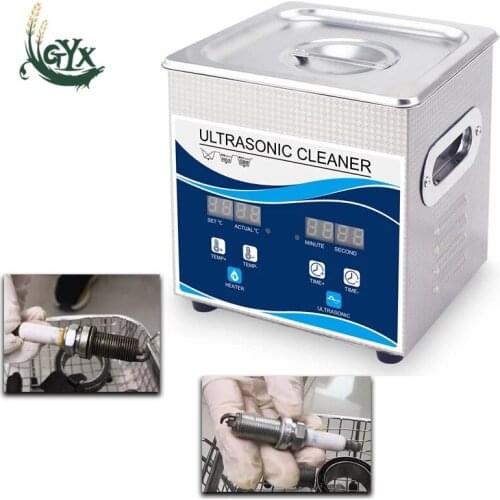 2L Ultrasonic Cleaning Machine 110V/220V Ultrasonic Cleaner Hardware Injector Spark Plug Rust Removal Nozzle Removal