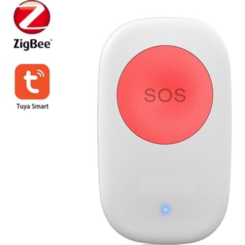 Tuya Smart Old People Care Kids' SOS Zigbee Emergency Help Panic Button