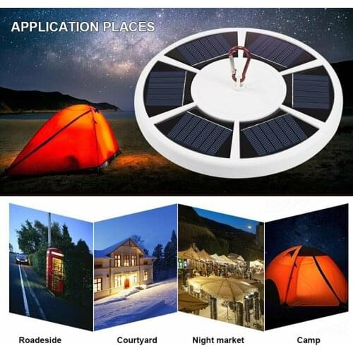 42 LED Solar Flagpole Light Waterproof Adjustable Brightness Camping Light Powered Flag Pole Light Super Bright Flagpole Lamp