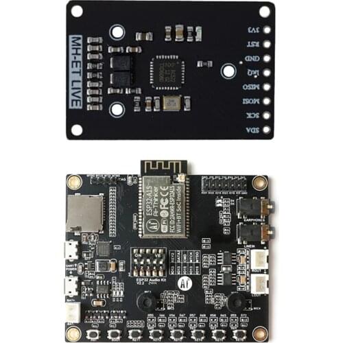 1 Pcs Mini Rc522 Rfid Sensor Module Card Reader Writer Module & 1 Pcs ESP32-Audio-Kit ESP32 Audio Development Board