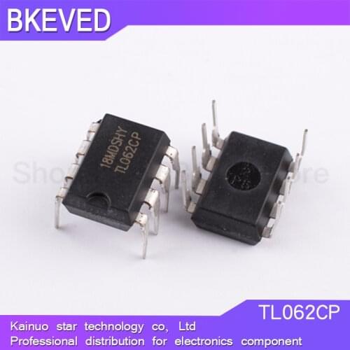 10PCS TL062CP DIP-8 TL062 DIP TL062CN 062CP DIP8 TL062C