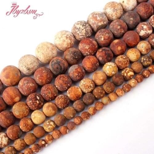 6,8,10,12mm Round Beads Frost Matte Multicolor Agates Stone Beads For DIY Necklace Bracelets Jewelry Making 15",Free Shipping
