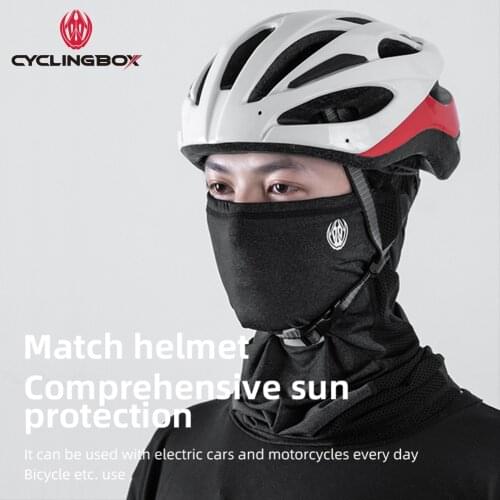 CyclingBOX Cycling Headwear Summer Men Cool Breathable Bicycle Face Cover Running Bicycle MTB Equipment Sports Scarf Headband