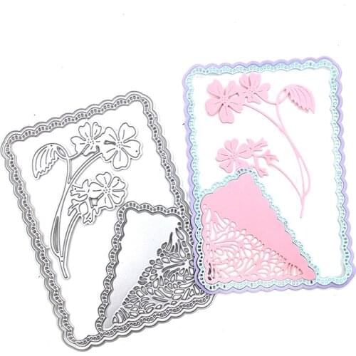 Julyarts Frame Flower Metal Cutting Dies for Scrapbooking New 2020 for Card Making DIY Scrapbooking Cardstock Die Cut Stencils