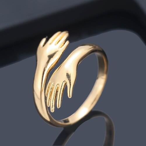 LANTINSTUNE Women's Gold Rings