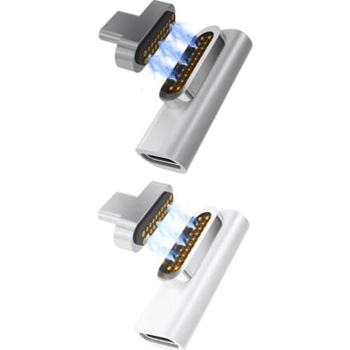 20 Pin Magnetic Type C Quick Charge Adapter Converter for MacBook Pro Tablet for Samsung Xiaomi HTC Android Smart Phones