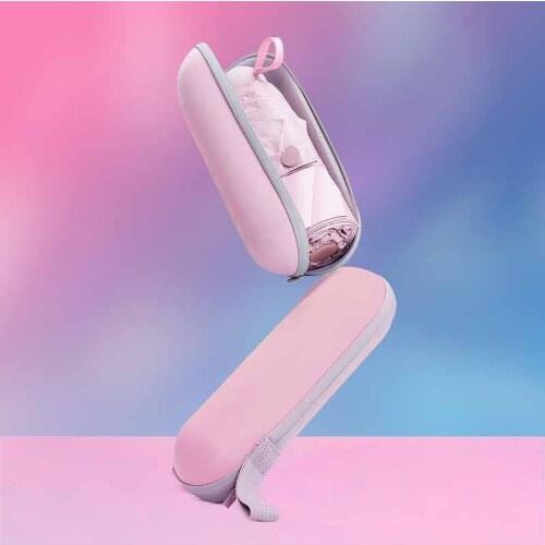 Mini Umbrella 5 Folding Female Sunshade Rain Sunny Capsule Compact Portable Pocket Black Coating Anti UV Parasol