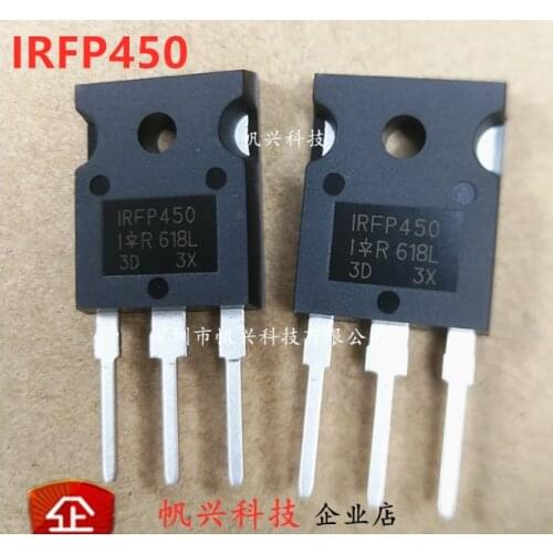 Xinyuan 5PCS/LOT IRFP450PBF TO247 IRFP450 TO3P new and original