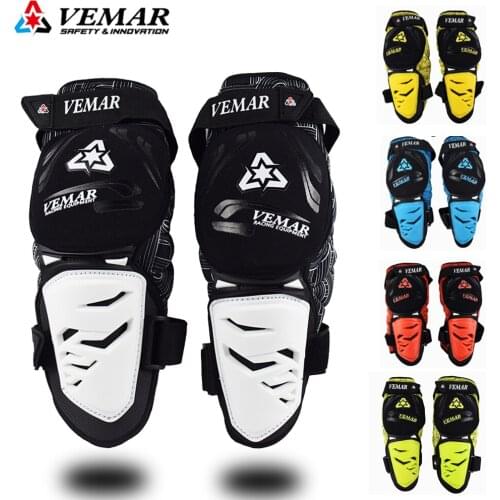 VEMAR Fireproof Motorcycle Knee Pads Unisex Off Road MTB Rodilleras Motocross Protector Guard Ski Moto Protective Gear Kneepads