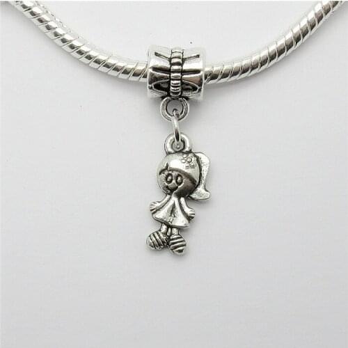 Wholesale lots 25PCS Classic charm beads suspension metal Angel charms pendant for jewelry making