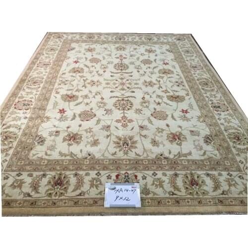 Oushak Rugs Large Vintage Style Sofa Floor Use Home Decoration Ethnic Style Serapi Natural Sheep Wool