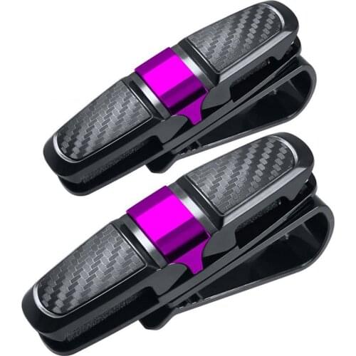 Portable Sun Car Visor Glasses Sunglasses Mount Glasses With Ticket Card Clip Sun Visor Glasses Protectors